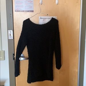 Black sweater!